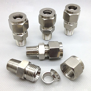 不銹鋼直通卡套接頭